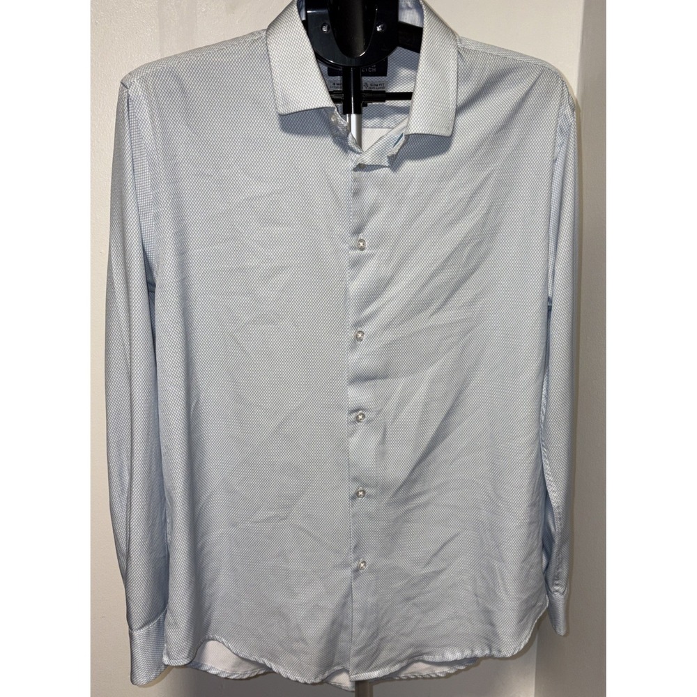 Report Collection X4 Performance Stretch Slim Fit Button-Down Shirt‎ size Large